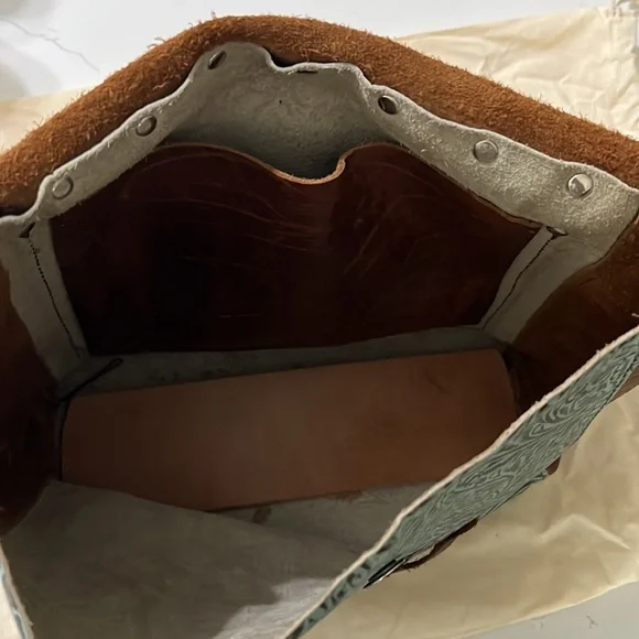 Buffalo leather purse - Picture 3 of 6